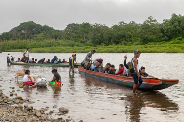 Travesía por el Darién rumbo a Panamá