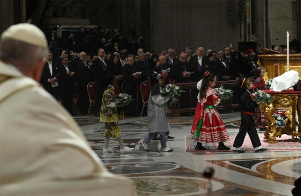 Santa Misa de Nochebuena 24 de diciembre de 2022 Papa Francisco