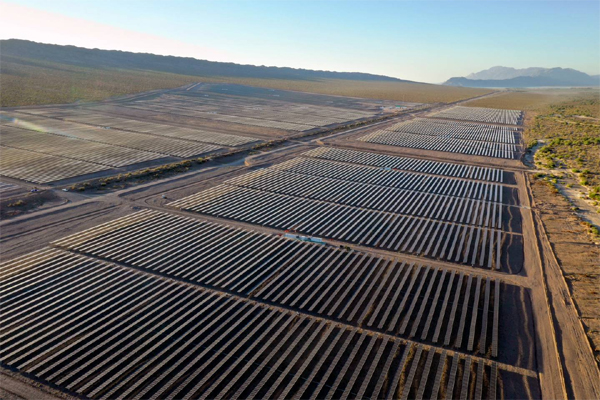 campo de Energía solar en Chile