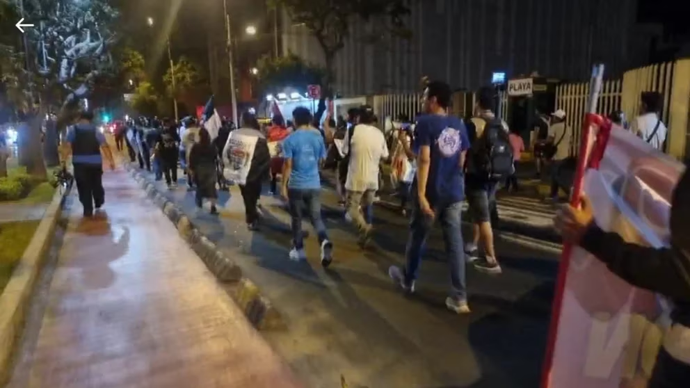 Protestas en Lima