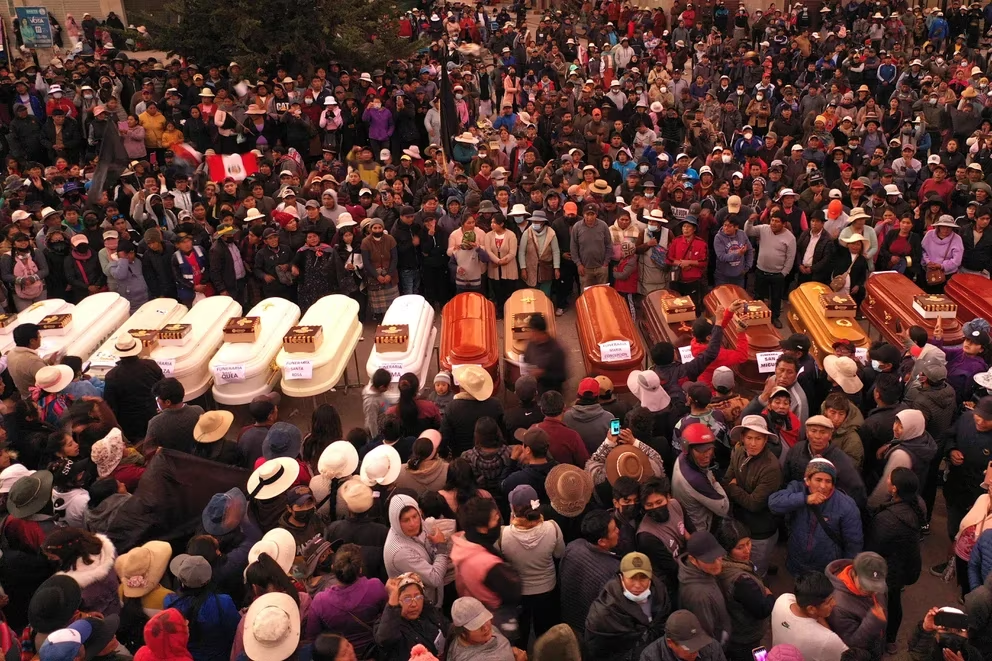 La Comisión Interamericana de Derechos Humanos (CIDH) condenó la muerte de al menos 17 personas en las protestas contra Dina Boluarte. (EFE/ Stringer)