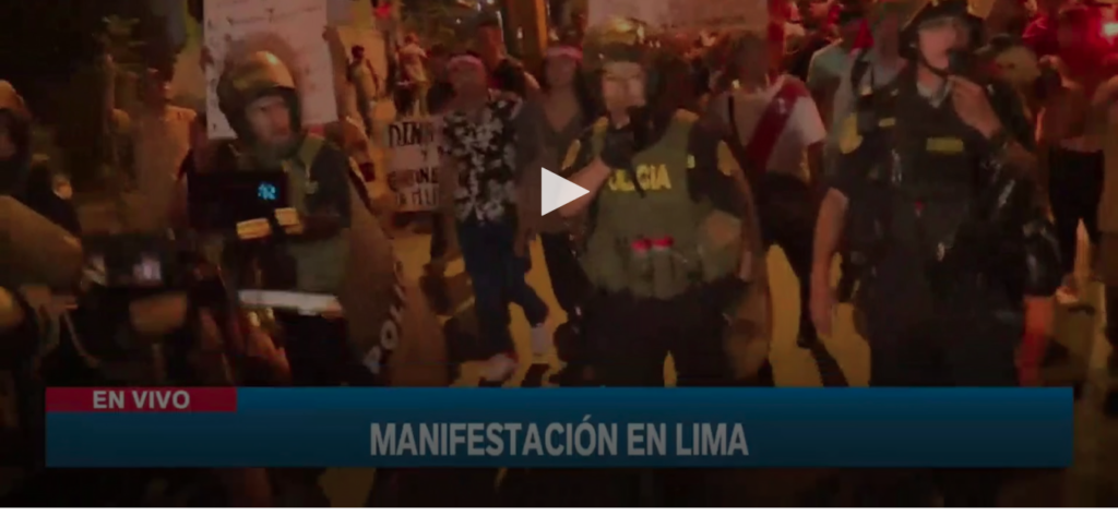 Ver video: Marcha en Lima|VIDEO: Canal N