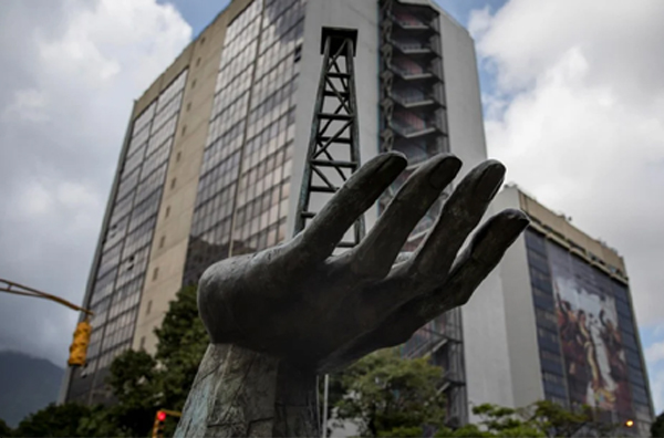 La sede principal de Petróleos de Venezuela (PDVSA), en Caracas. (EFE)