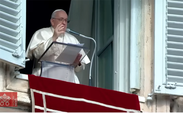 Ángelus 01 de enero de 2023 Papa Francisco (video)