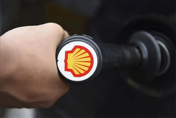 Vista del logotipo de Royal Dutch Shell en una gasolinera. EFE