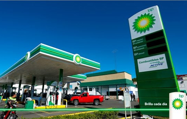 Gasolinera de BP.