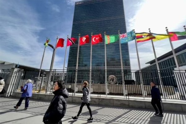 La sede de las Naciones Unidas en Nueva York, el 3 de marzo de 2023 