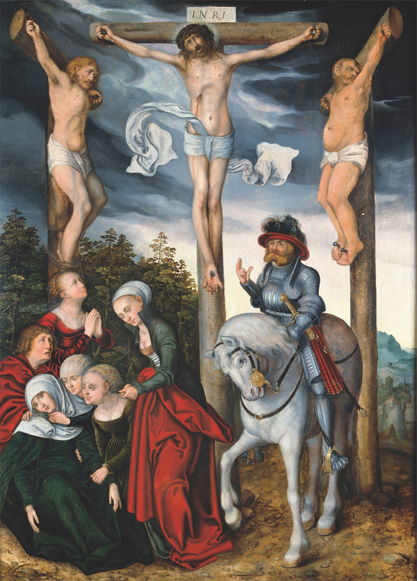 Crucifixión de Cristo (Cranach, Lucas - El viejo/bellasartes.gob.ar)