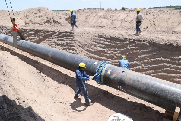 Argentina acelera las obras del gasoducto norte para reemplazar el gas de Bolivia(Secretaría de Energía)