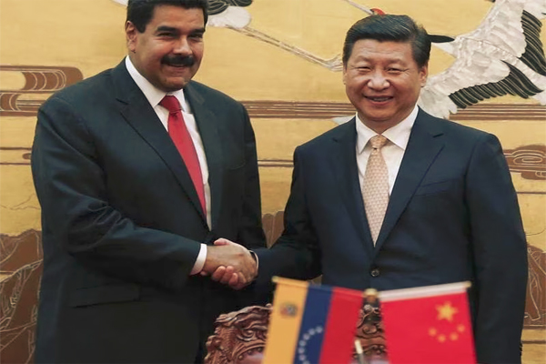 Nicolás Maduro y Xi Jinping, mandatarios de Venezuela y China
