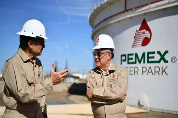 Pemex reporta una utilidad neta en la refinería de Deer Park por 591 millones de dólares de enero a agosto de 2023.
