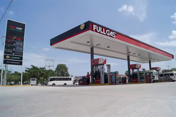 La compañía gasolinera Fullgas también mantiene operaciones a través de 32 unidades en Guatemala