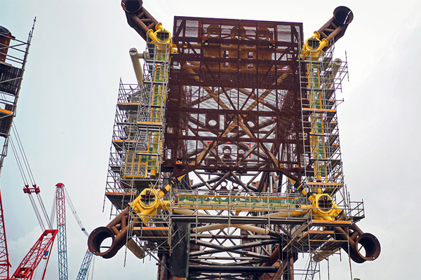 Offshore platform BALAM-TA2, Pueblo Viejo, Mexico