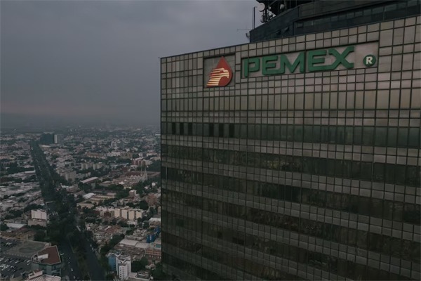 La torre ejecutiva de Petróleos Mexicanos (Pemex) en la Ciudad de México, México.(Luis Antonio Rojas)