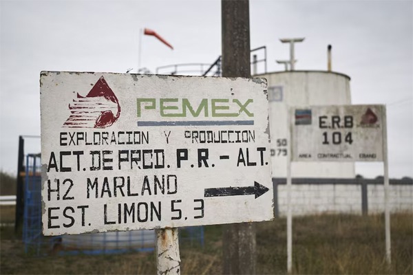 ¿Qué caminos le quedan a Sheinbaum para enfrentar la crisis de Pemex?(Photographer: Mauricio Palos/Blo/Mauricio Palos)