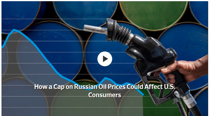 How cap on Russian oil price could affect U. S.  consumers