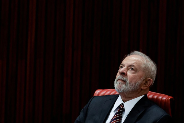 President-elect Luiz Inacio Lula da Silva attends a ceremony to receive the confirmation of his victory in the recent presidential election, in Brasilia, Brazil, December 12, 2022. 