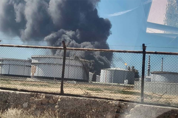 A new fire started in PDVSA refinery Cardon unit