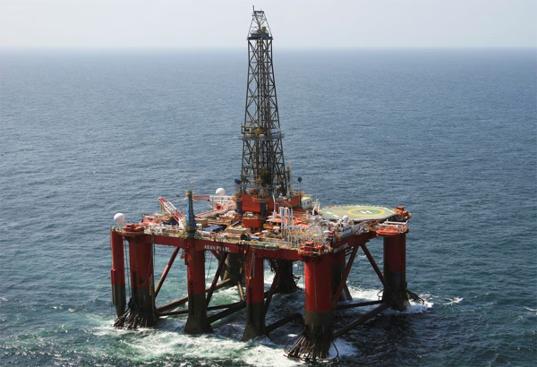 A view of the Aban Pearl gas rig in the Caribbean sea, along the Venezuelan coast May 6, 2010. Picture taken May 6, 2010.(PDVSA)