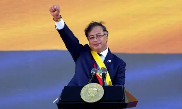 President Gustavo Petro aims to channel the taxes raised in anti-poverty efforts, free public university and other social welfare programs. -The Guardian.  
