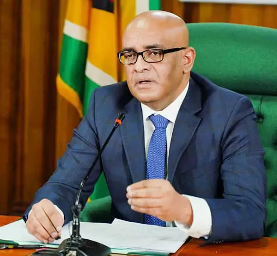 Vice President, Bharrat Jagdeo