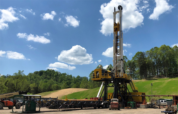 New high-tech DH350 oil & gas drilling rig (Epiroc)