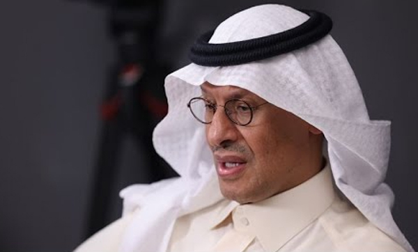 Saudi Arabia’s energy minister Prince Abdulaziz bin Salman 