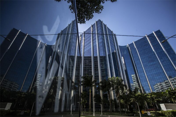 Petroleo Brasileiro SA (Petrobras) headquarters in Rio de Janeiro. 