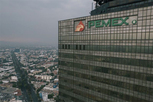 Petroleos Mexicanos (PEMEX) headquarters in Mexico City, Mexico, on Thursday, May 4, 2023.  