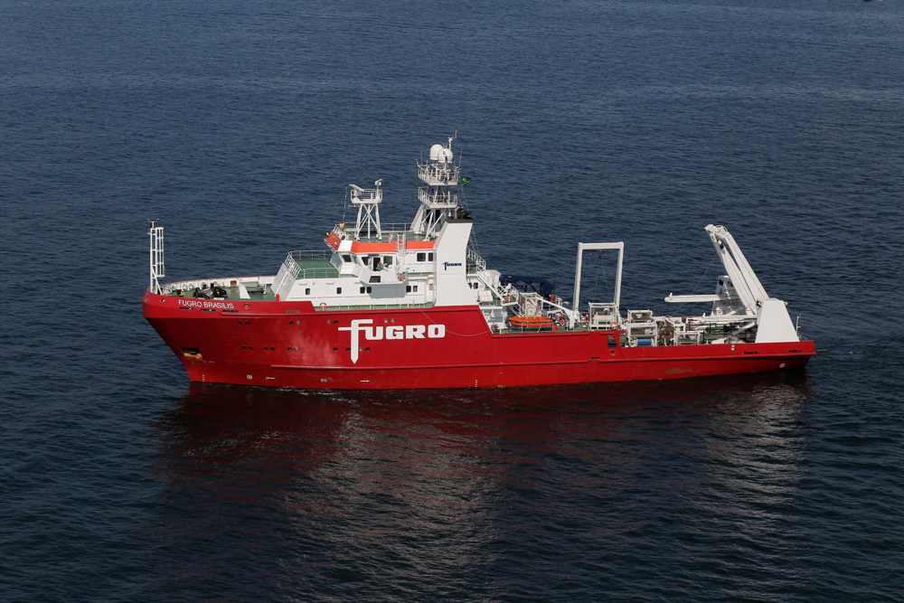 Fugro Brasilis is currently in Curaçao to perform geophysical survey 