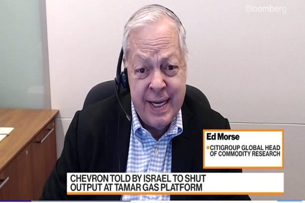 Ed Morse of Citigroup on Bloomberg TVSource: Bloomberg