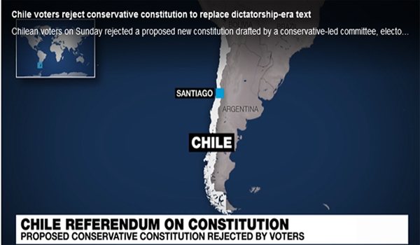 Latam Brief: Chileans Reject Constitution 2.0 (video) - EnergiesNet