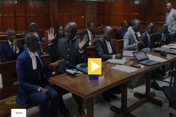 Uncertainty in Haiti after Kenyan court blocks police force deployment. Lawyers react as Judge Chacha Mwita delivers judgment on a petition against the deployment of Kenyan forces in Haiti, January 26, 2024. (Brian Inganga/africanews)