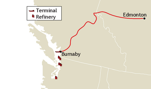 Canada's TMX line (Argus)