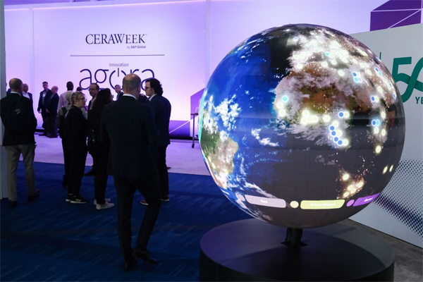 Attendees at the 2024 CERAWeek by S&P Global conference in Houston. Whether they were discussing oil, gas, power or renewables, speakers expressed optimism about consumption.Photographer: F. Carter Smith/Bloomberg