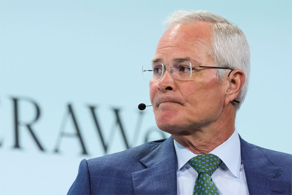 Darren Woods, the chairman and CEO of Exxon Mobil Corporation.  (F. Carter Smith/Bloomberg)