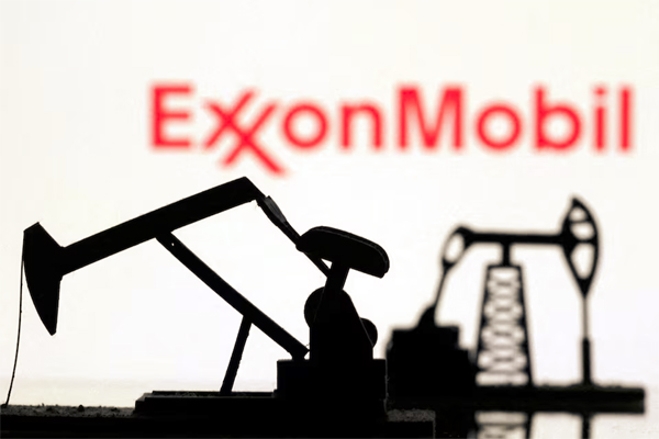 ExxonMobil logo is seen in this illustration taken, October 6, 2023. REUTERS/Dado Ruvic/Illustration/