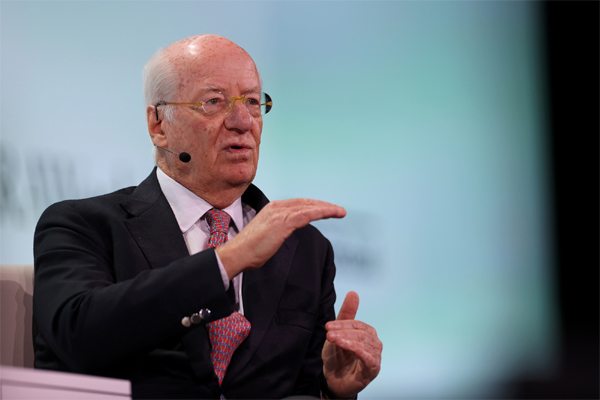 Paolo Rocca speaks at the CERAWeek by S&P Global conference in Houston, Texas on March 20.Photographer: Aaron M. Sprecher/Bloomberg