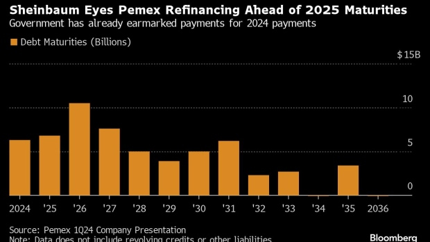     Oil firm has nearly $102 billion in debt, relied on tax breaks
    Mexico finance minister outlined government plans for company