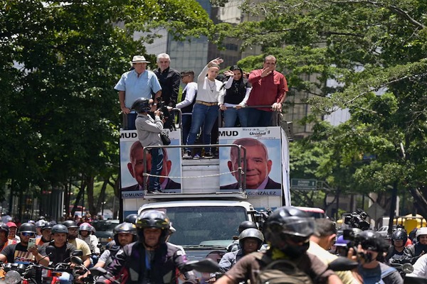 Opposition leader Maria Corina Machado, Caracas, August 17, 2024. REUTERS/Gaby Oraa 