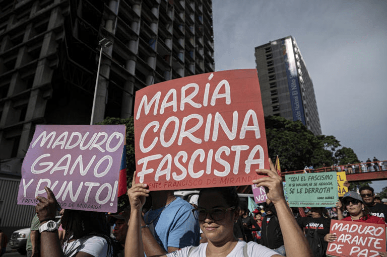 President Maduro Rallies Supporters In The Country's Capital© Photographer: Bloomberg