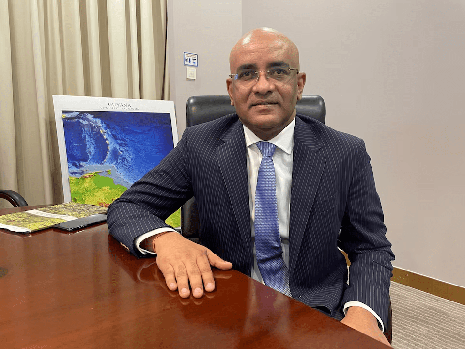  Guyana's Vice President Bharrat Jagdeo poses for a photo during an interview with Reuters in Georgetown, Guyana, February 16, 2022. Picture taken February 16, 2022. REUTERS/Sabrina Valle